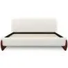 Buy Double bed 180x200 CM - Upholstered in Bouclé Fabric - Dream White 61453 - prices